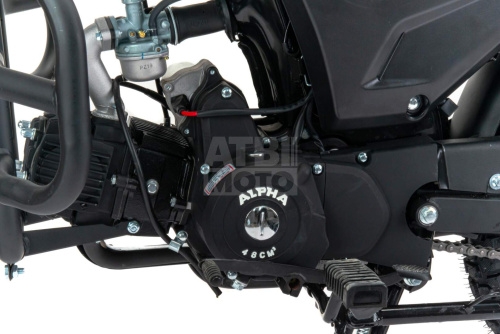 Мопед Motoland Альфа RS 11 (LM48-B) черный (А) Мопед Motoland Альфа RS 11 (LM48-B) черный (А)