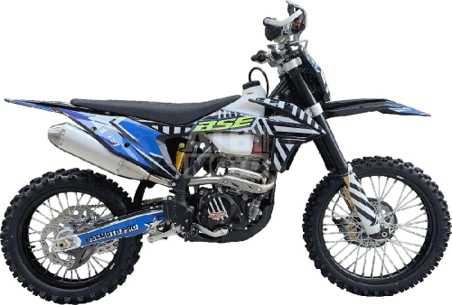 Мотоцикл Эндуро / кроссовый BSE T8 Blue Twister (015) Мотоцикл Эндуро / кроссовый BSE T8 Blue Twister (015)